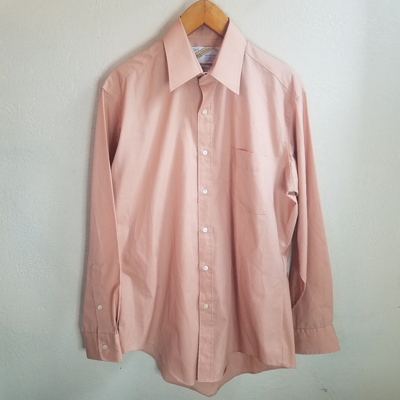 Vintage Sears Perm-Press Single Needle Tailoring Casual Button Up 32-33. 15.5 - Picture 9 of 14